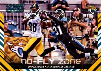 2016 Score - No Fly Zone Gold #8 Davon House Front