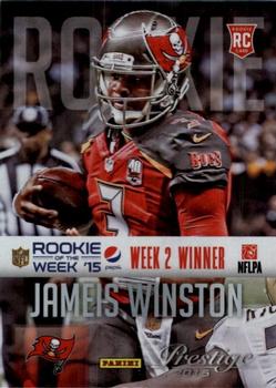 2016 Score - Pepsi Rookie of the Week/Year #2 Jameis Winston Front