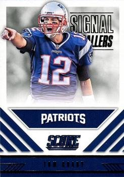 2016 Score - Signal Callers #15 Tom Brady Front
