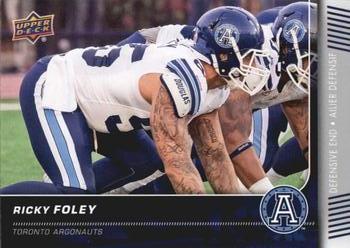 2015 Upper Deck CFL #144 Ricky Foley Front