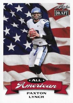 2016 Leaf Draft - All American #AA-10 Paxton Lynch Front