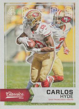2016 Panini Classics - Red Back #43 Carlos Hyde Front
