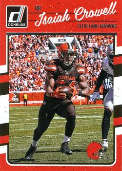 2016 Donruss #72 Isaiah Crowell Front