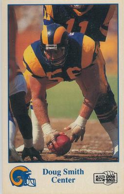1989 Frito Lay Los Angeles Rams #3 Doug Smith Front
