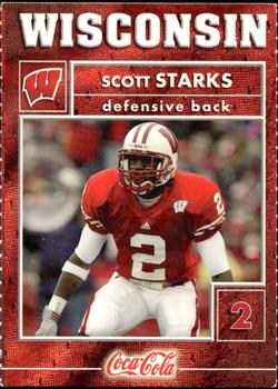 2003 Wisconsin Badgers Program Cards #18 Scott Starks Front
