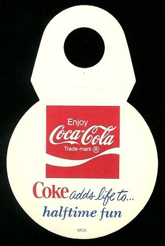 1976 Coca-Cola Chicago Bears Discs #1 Lionel Antoine Back