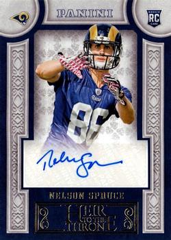 2016 Panini - Heir to the Throne Signatures #HT-NS2 Nelson Spruce Front