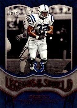 2016 Panini - Legends of the Shield Red #12 Edgerrin James Front