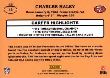 2016 Donruss - 1987 Classic Set #16 Charles Haley Back