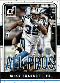 2016 Donruss - All-Pros #4 Mike Tolbert Front