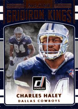 2016 Donruss - All-Time Gridiron Kings #8 Charles Haley Front