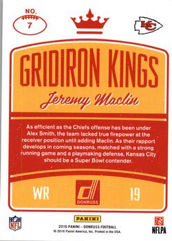 2016 Donruss - Gridiron Kings #7 Jeremy Maclin Back