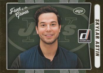 2016 Donruss - Fans Of The Game #4 Skylar Astin Front