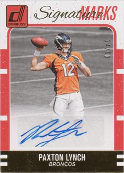 2016 Donruss - Signature Marks #53 Paxton Lynch Front