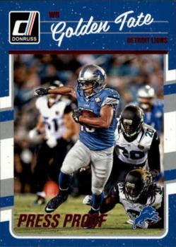 2016 Donruss - Press Proofs Red #98 Golden Tate Front
