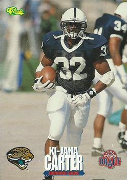 1995 Classic Draft Day Jaguars #NNO Ki-Jana Carter Front