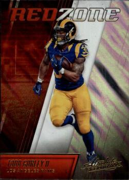 2016 Panini Absolute - Red Zone #23 Todd Gurley II Front