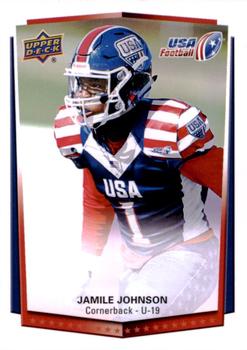 2015 Upper Deck USA Football #36 Jamile Johnson Front