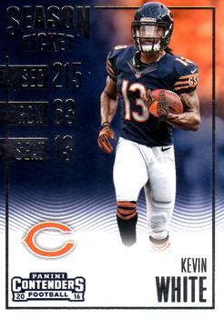 2016 Panini Contenders #29 Kevin White Front
