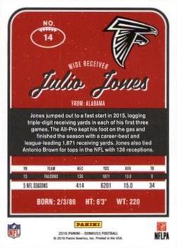 2016 Donruss - Stat Line Season #14 Julio Jones Back