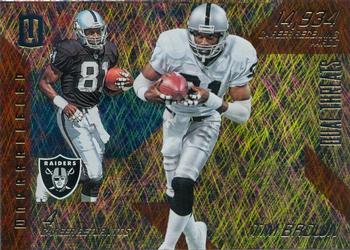 2016 Panini Unparalleled - Dual Threats #DT-9 Tim Brown Front