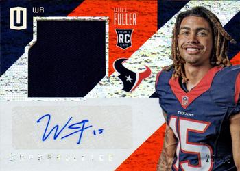 2016 Panini Unparalleled - RPS Rookie Autograph Jersey Relics Orange #206 Will Fuller Front