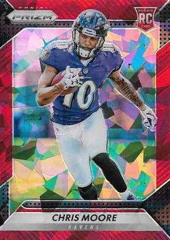 2016 Panini Prizm - Red Crystals #282 Chris Moore Front