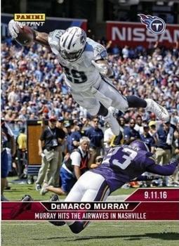 2016 Panini Instant #18 Demarco Murray Front