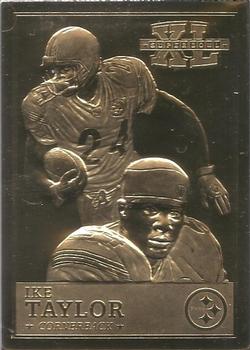 2006 The Danbury Mint Super Bowl XL Champion 22Kt Gold #NNO Ike Taylor Front