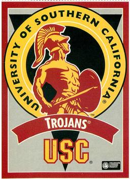 1995 Tony's Pizza College Mascots #NNO USC Trojans Front