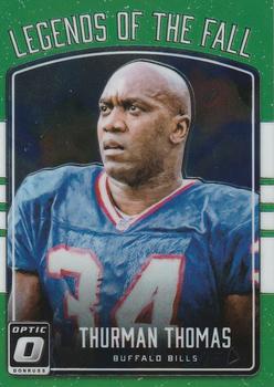 2016 Donruss Optic - Legends of the Fall #16 Thurman Thomas Front