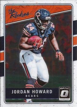 2016 Donruss Optic - The Rookies #TR-JH Jordan Howard Front