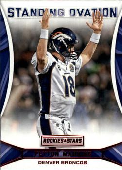 2016 Panini Rookies & Stars - Standing Ovation #1 Peyton Manning Front