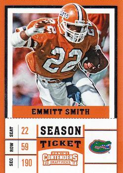 2017 Panini Contenders Draft Picks #35 Emmitt Smith Front