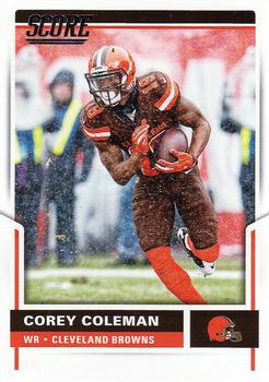2017 Score #201 Corey Coleman Front