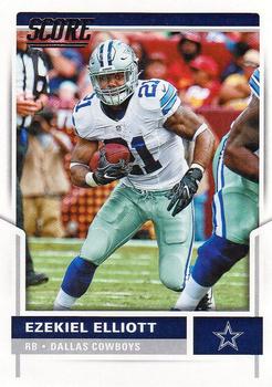 2017 Score #291 Ezekiel Elliott Front