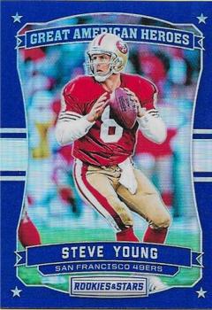 2016 Panini Rookies & Stars - Great American Heroes #27 Steve Young Front