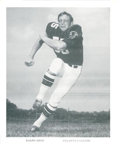 1967 Atlanta Falcons Picture Pack #NNO Ralph Heck Front
