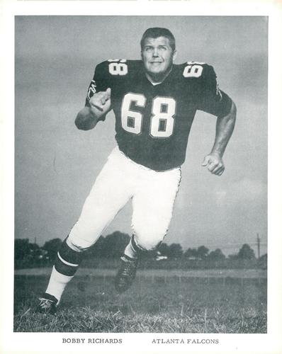 1967 Atlanta Falcons Picture Pack #NNO Bobby Richards Front