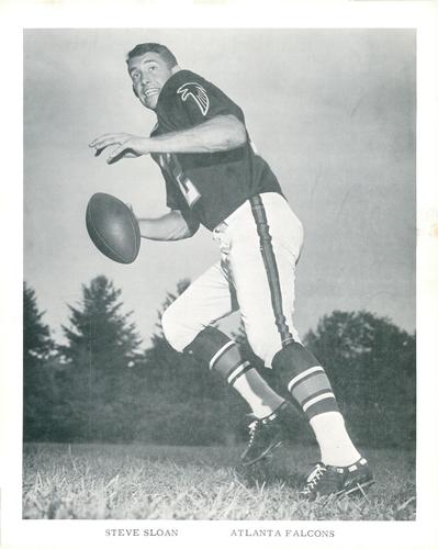 1967 Atlanta Falcons Picture Pack #NNO Steve Sloan Front