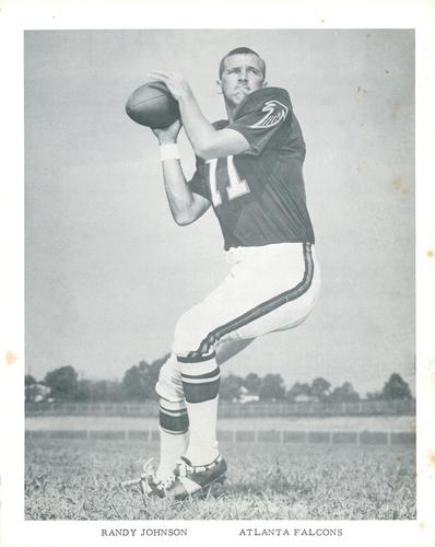 1967 Atlanta Falcons Picture Pack #NNO Randy Johnson Front