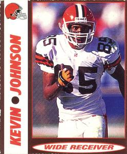2000 Advance Auto Parts Cleveland Browns #NNO Kevin Johnson Front