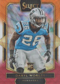 2016 Panini Select - Tri-Color Prizm #225 Daryl Worley Front