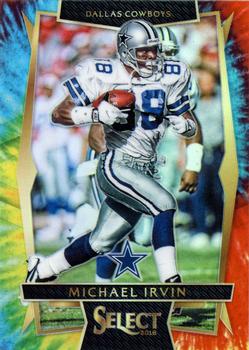 2016 Panini Select - Tie-Dyed Prizm #9 Michael Irvin Front