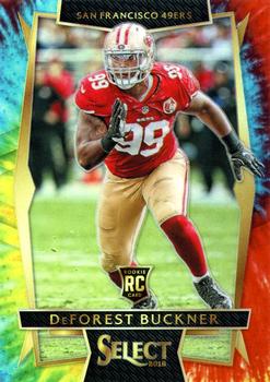2016 Panini Select - Tie-Dyed Prizm #100 DeForest Buckner Front