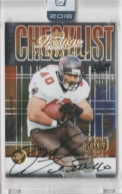 2016 Panini Honors - Recollection Collection #CL91 Mike Alstott Front