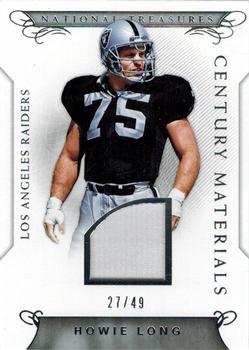 2016 Panini National Treasures - Century Materials #39 Howie Long Front