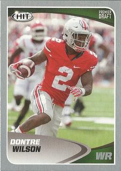 2017 SAGE HIT - Silver #31 Dontre Wilson Front