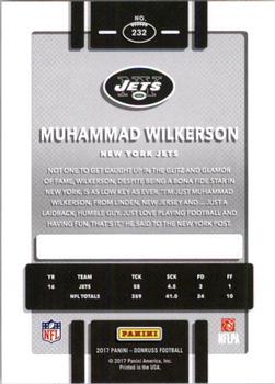 2017 Donruss #232 Muhammad Wilkerson Back