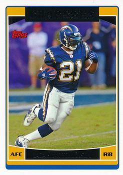 2006 Topps San Diego Chargers #SD2 LaDainian Tomlinson Front